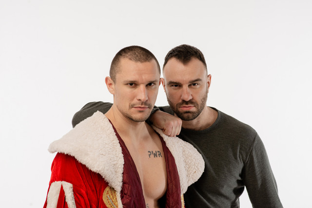 Тарас Цимбалюк з Євгеном Олійником - фото 570420