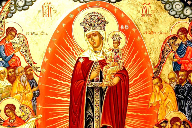 Ікона Божої Матері 'Всіх скорботних Радість'- фото 570649