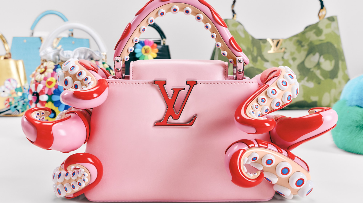 Восьминіг і стрази: Louis Vuitton презентував фантастичну колекцію сумок від Муракамі