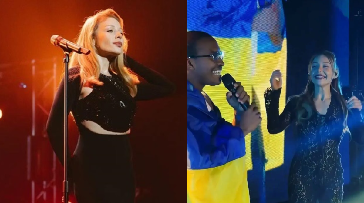 “Я люблю Україну”: іноземець заспівав з Тіною Кароль під час концерту в Німеччині