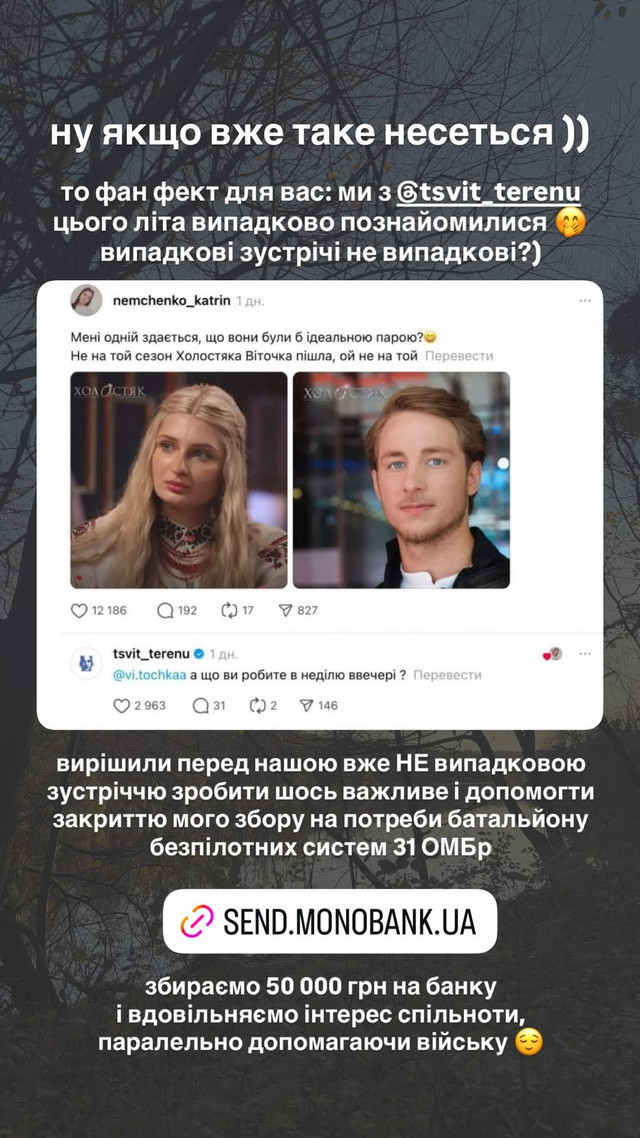 Блогерка заблокувала “Холостяка” Терена — фанати підозрюють, що винна Віточка Зварич - фото 571427