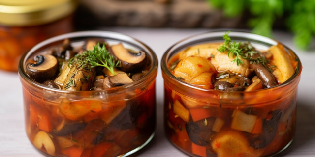 Мариновані гриби - фото 572037
