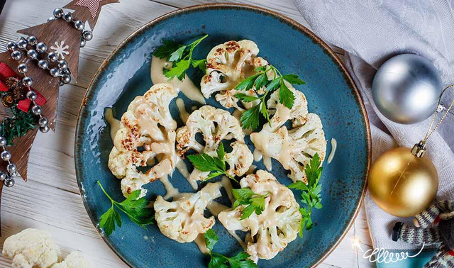 Цвітна капуста з соусом тахіні - фото 572096