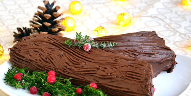 Десерт 'Різдвяне поліно' - фото 572133