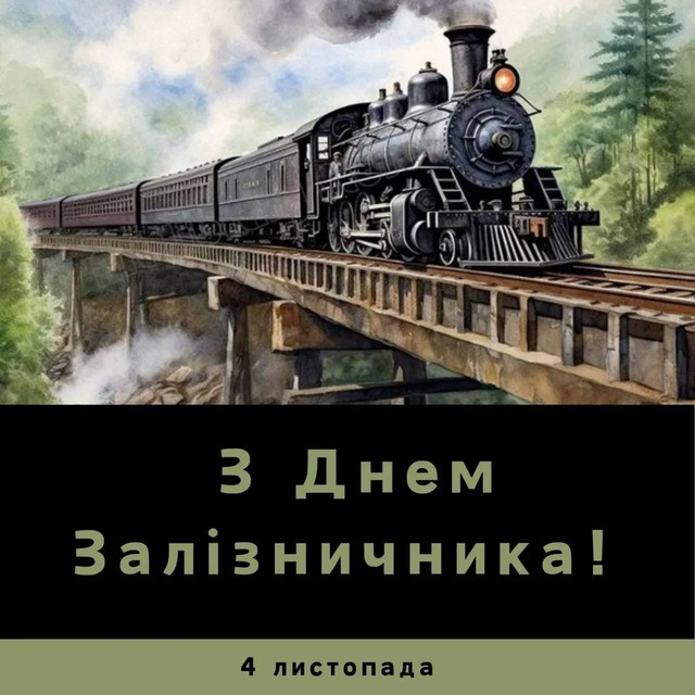 Привітання у День залізничника України 2025 - фото 572778