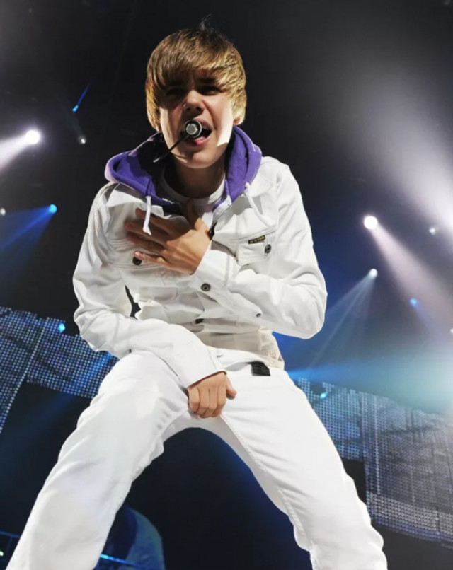 Джастін Бібер в молодому віці - фото 573192