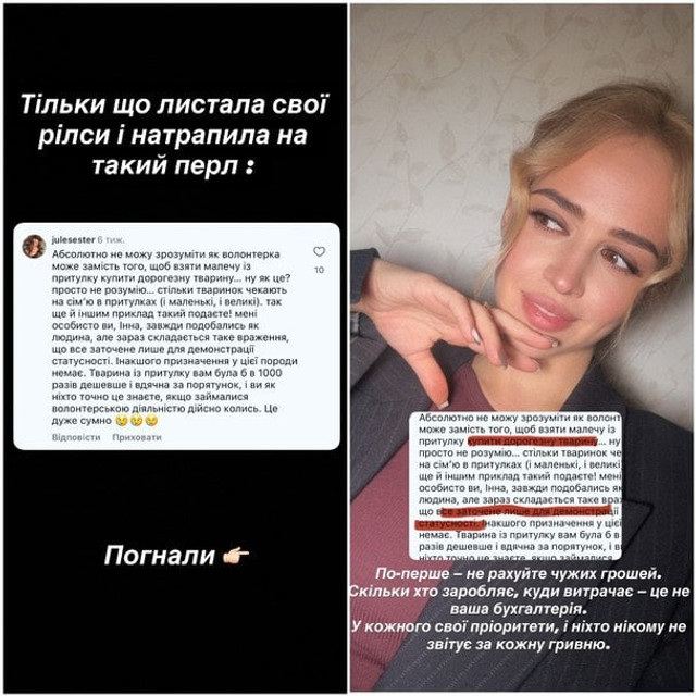 Переможницю “Холостяка” Інну Бєлєнь розкритикували через купівлю породистого цуценяти - фото 573199