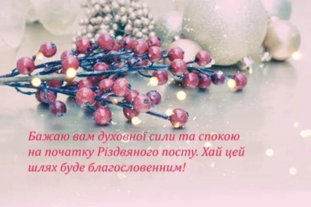 Привітання у Різдвяний піст 2025 - фото 574310