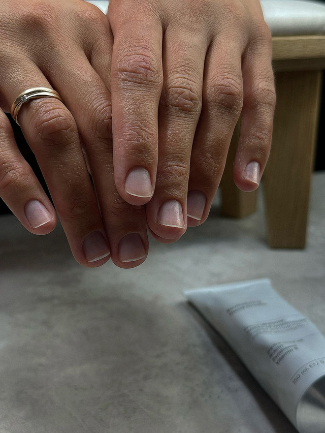 Французький чоловічий манікюр - фото 578972