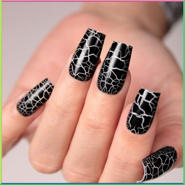 Манікюр із кракелюром - фото 578993