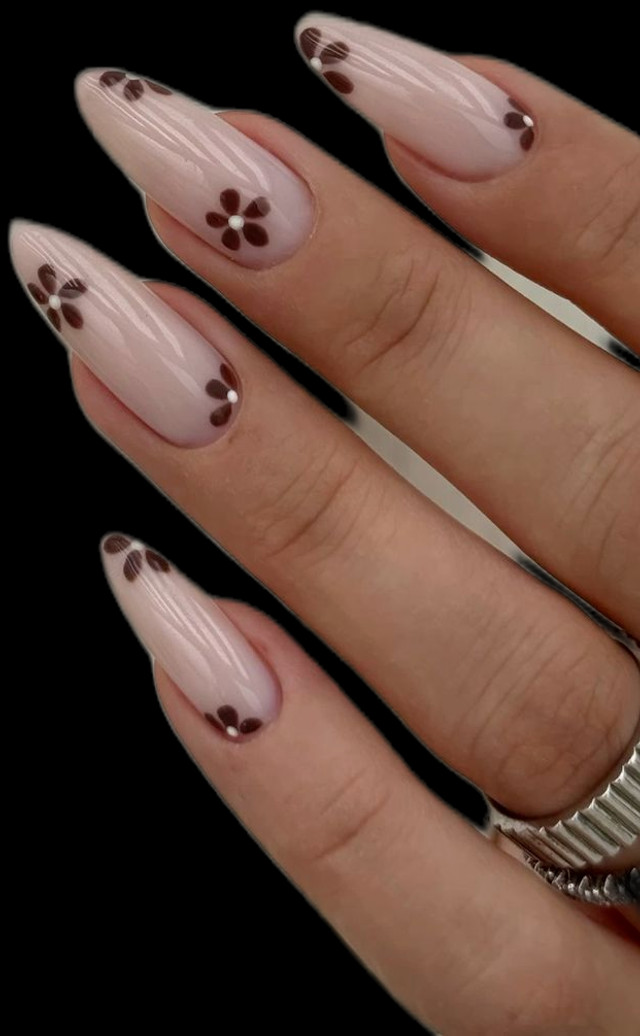 Квітковий манікюр - фото 579220