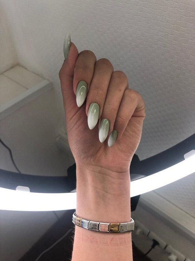 Манікюр омбре - фото 579222