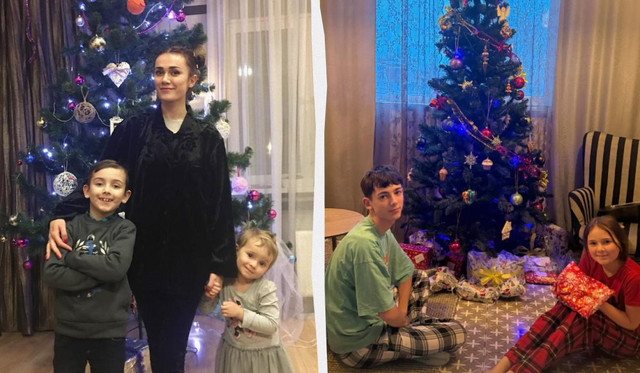 Перше Різдво без Михайло Клименко: дружина показала, як його діти зустрічають свято - фото 581385
