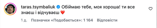 'Ти все знаєш': Цимбалюк відповів Анастасії Половинкіної на допис про 'фантомну зустріч' - фото 582203
