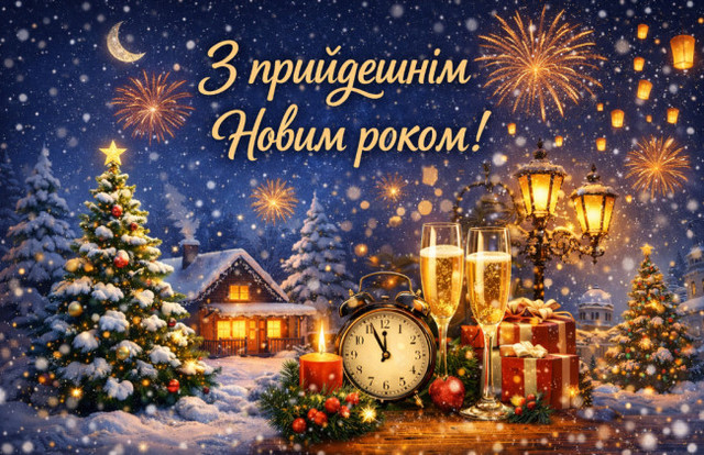 Привітання з Новим роком 2026- фото 582450