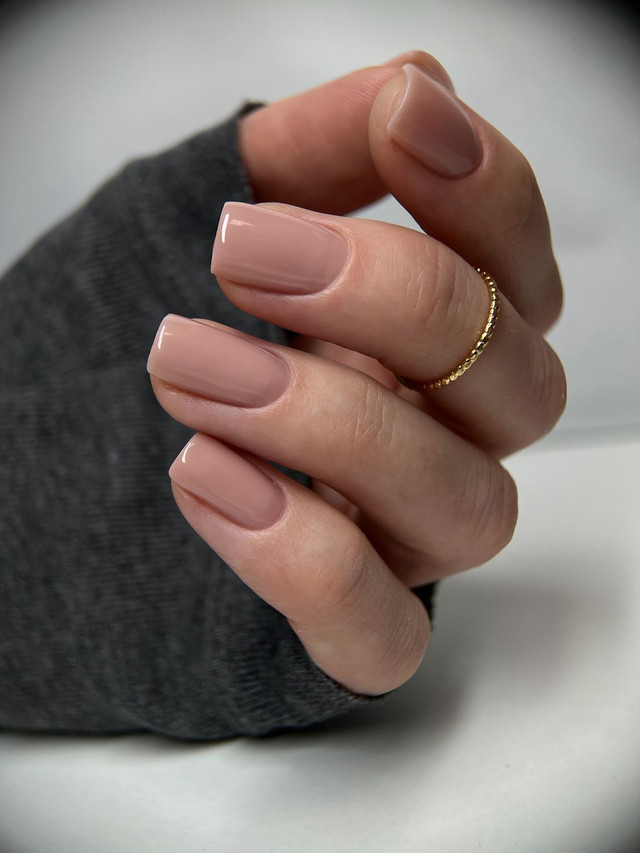 Нюдовий манікюр- фото 582514