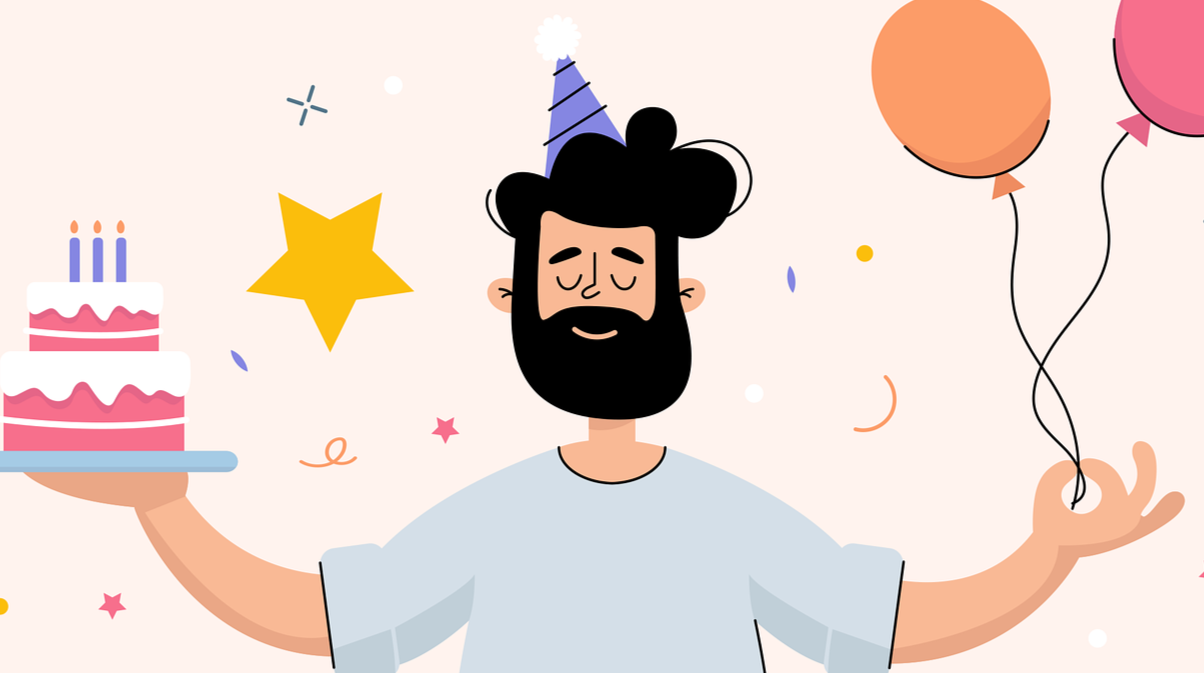 Привітання з Днем народження - фото 1