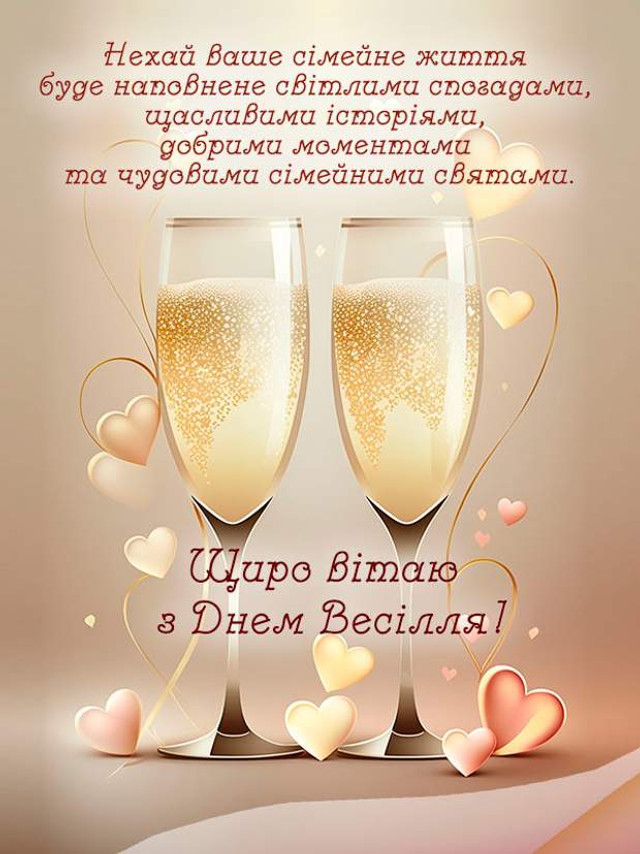 Привітання з весіллям: як підібрати щирі слова для молодят у день створення сім'ї - фото 586869