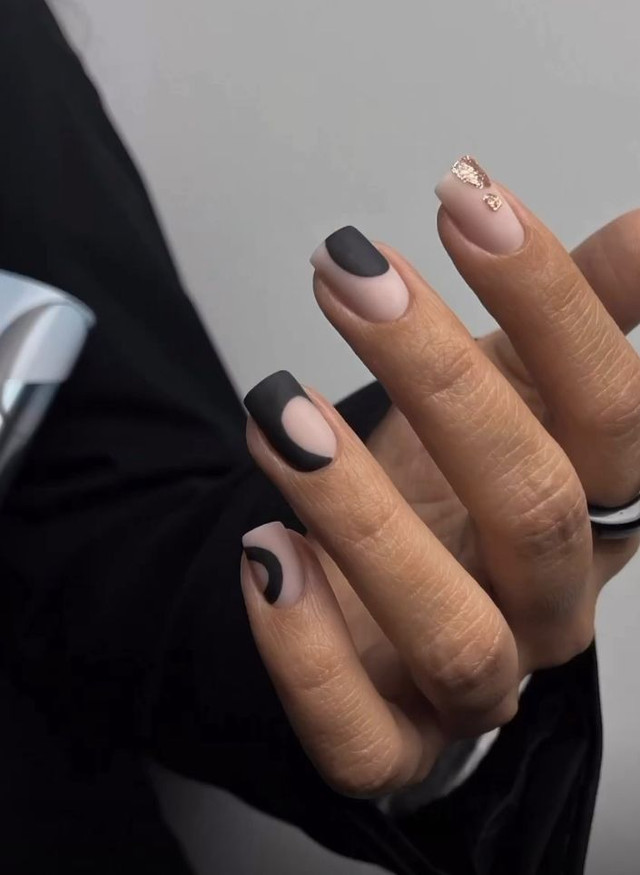 Вертикальні елементи у манікюрі - фото 588054