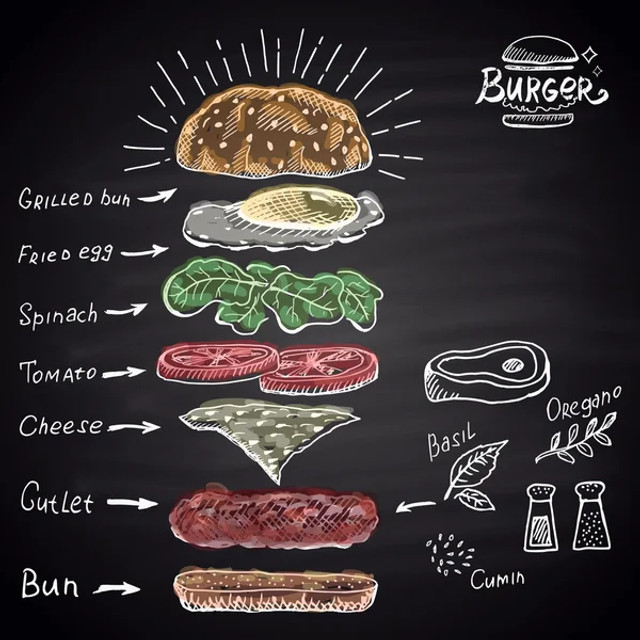 Час готувати вдома: як приготувати соковитий гамбургер з яловичою котлетою та яйцем - фото 588420