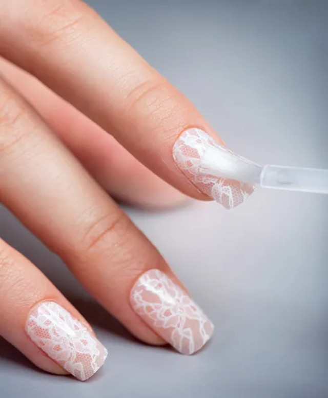 Весільний манікюр 2026: які дизайни обирають наречені для ідеального образу - фото 590492