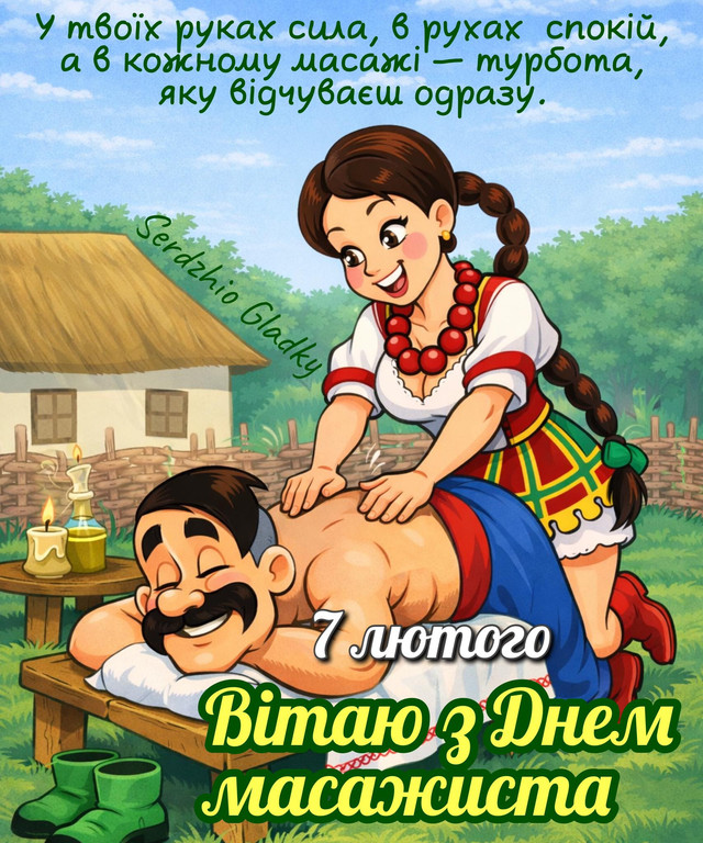 Привітання масажисту зі святом: красиві листівки та теплі слова зі святом - фото 593594