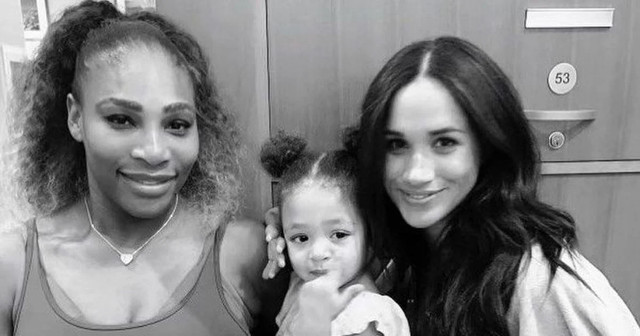 Меган Маркл та Серена Вільямс - фото 595253