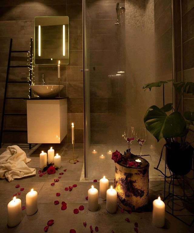 Декор ванної кімнати на День закоханих- фото 595462