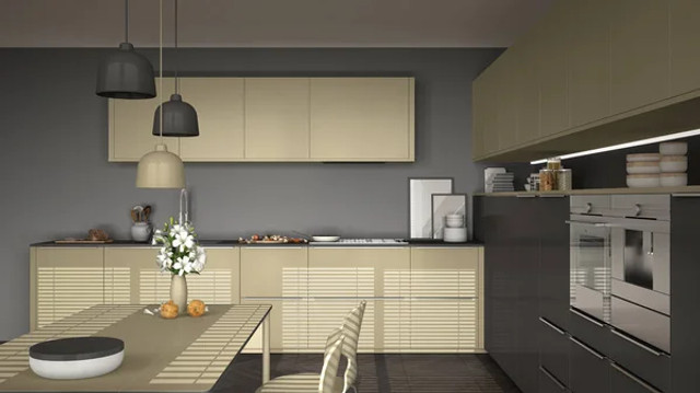 Як зробити маленьку кухню більшою: 4 кольори фарби, які візуально розширюють простір - фото 596459