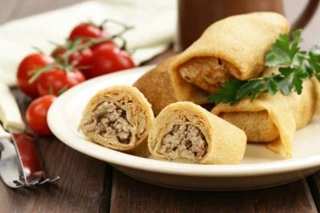 Млинці з куркою - фото 597624