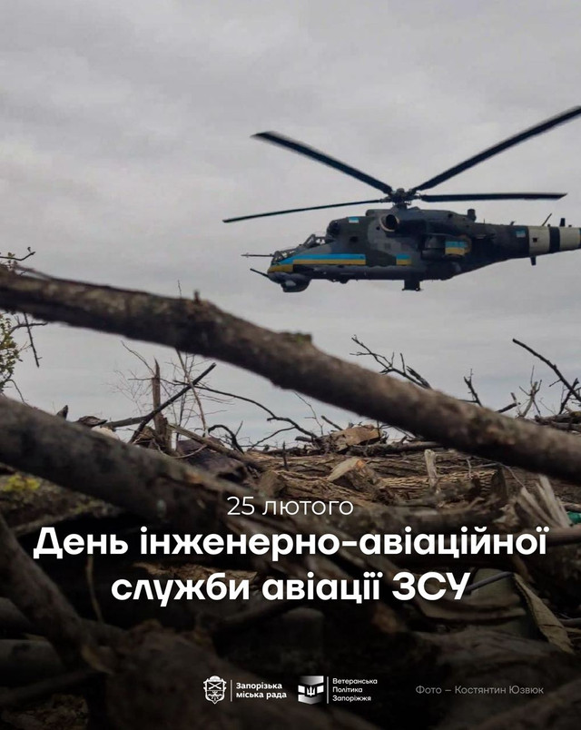 25 лютого – День інженерно-авіаційної служби авіації ЗСУ: привітання своїми словами - фото 598962