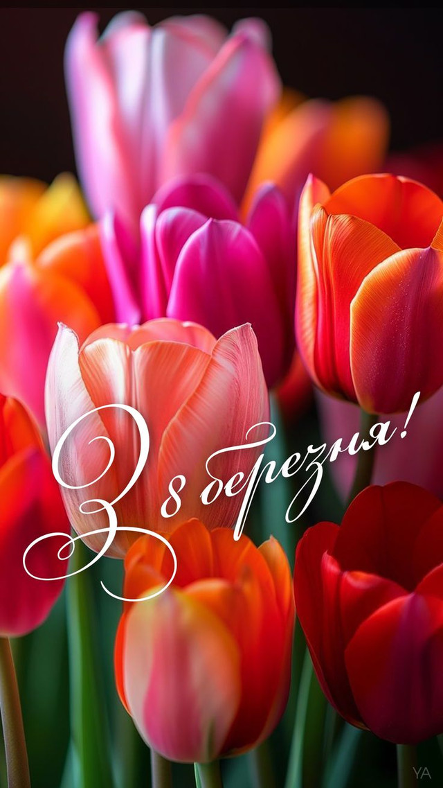 Не про тюльпани, а про дружбу: щирі привітання подрузі з Міжнародним жіночим днем - фото 602494