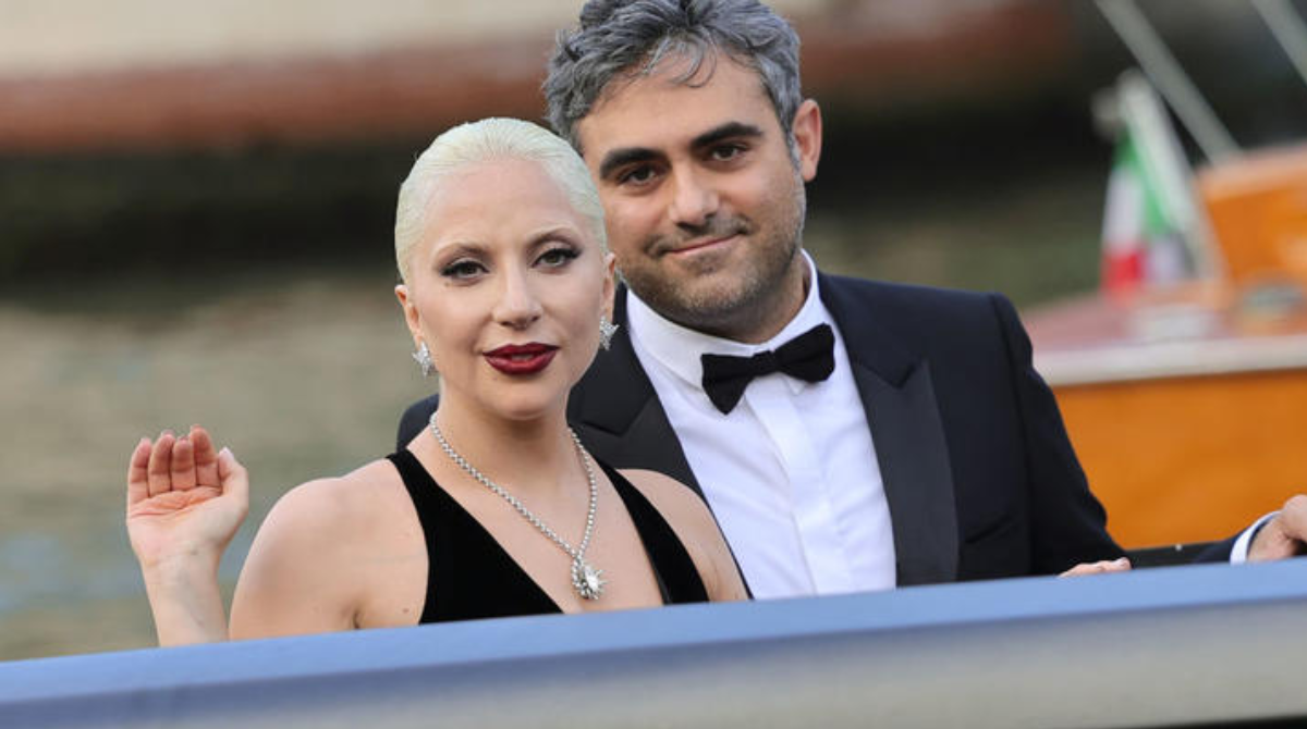 Леді Гага з Майклом Поланскі - фото 1