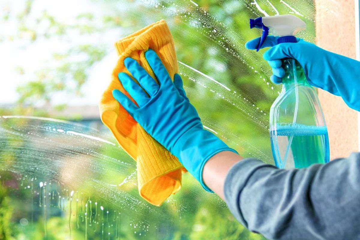 Миття вікон перед Великоднем - фото 1