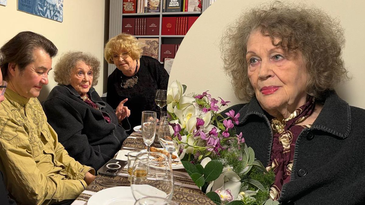 З ким Костенко відзначила день народження - фото 1