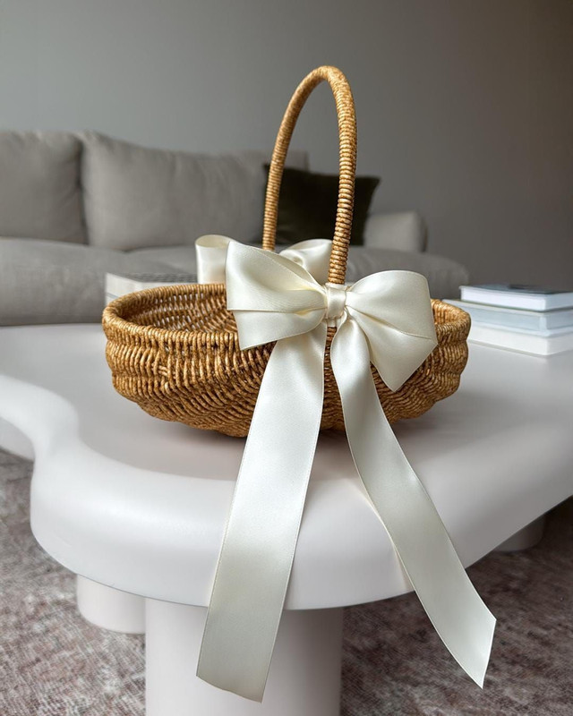 Як стильно прикрасити великодній кошик - фото 608352