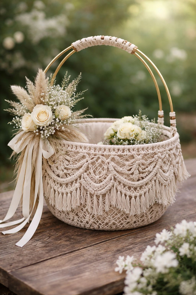 Як стильно прикрасити великодній кошик - фото 608353