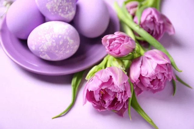 Як пофарбувати яйця у бузковий колір: простий натуральний спосіб без хімії - фото 608748