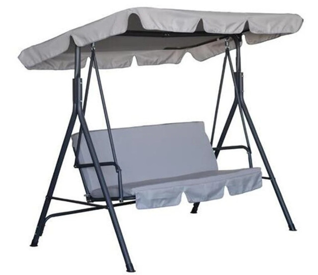 Гойдалка як важливий елемент для сучасного саду - фото 611410