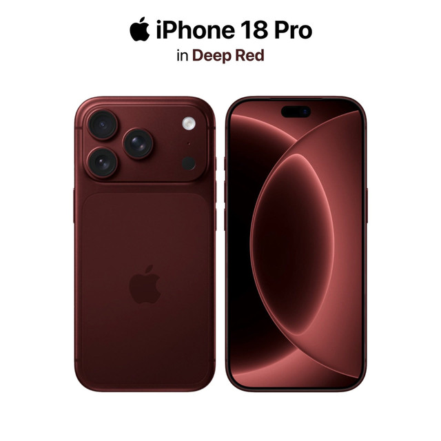 iPhone 18 Pro може з'явитися у кольорі Deep Red - фото 611862
