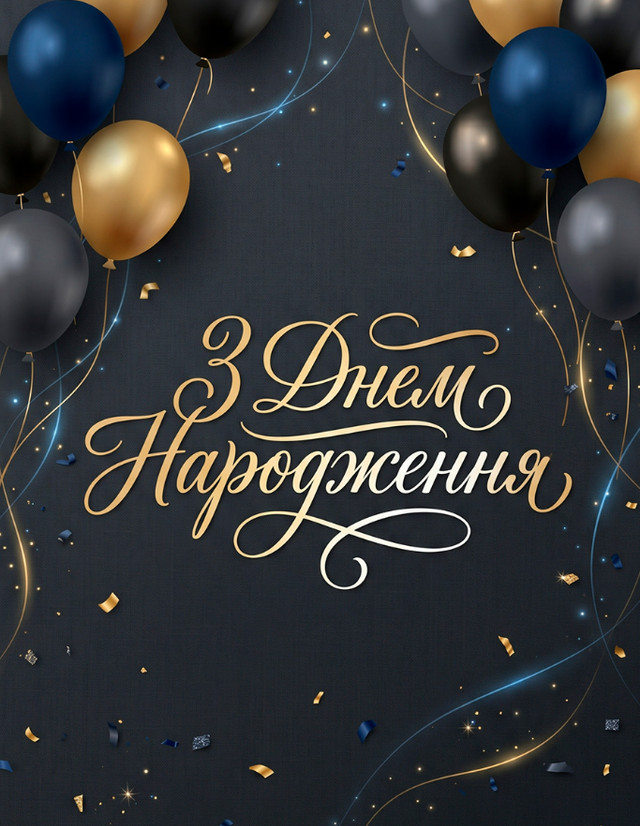 Картинки з днем народження – красиві, прикольні та ніжні привітання українською - фото 613334