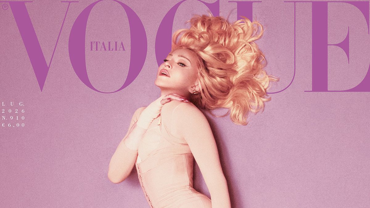Мадонна з'явилася на обкладинці Vogue Italia - фото 1
